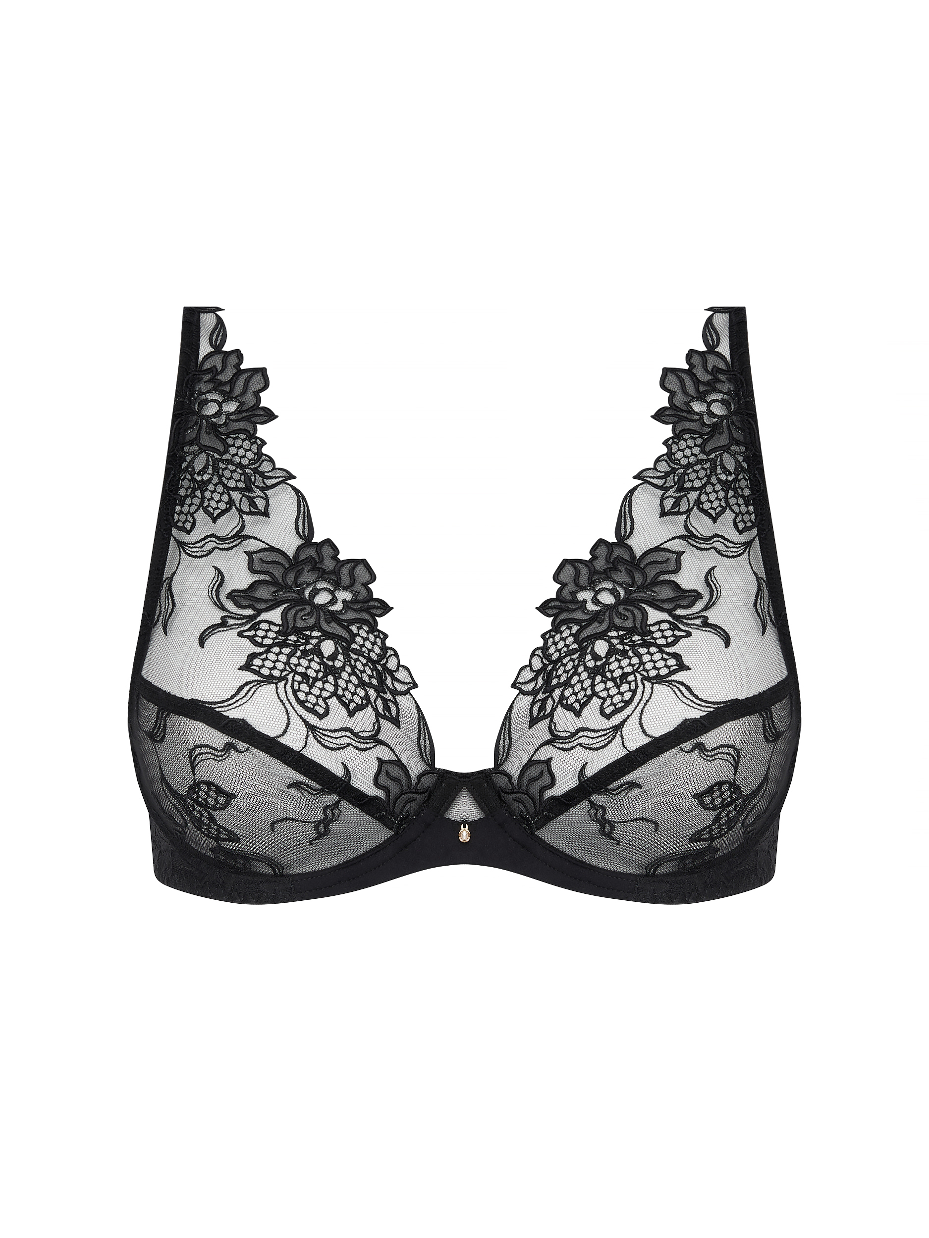 Reggiseno glamour in pizzo Lise Charmel ACH7485 Nero