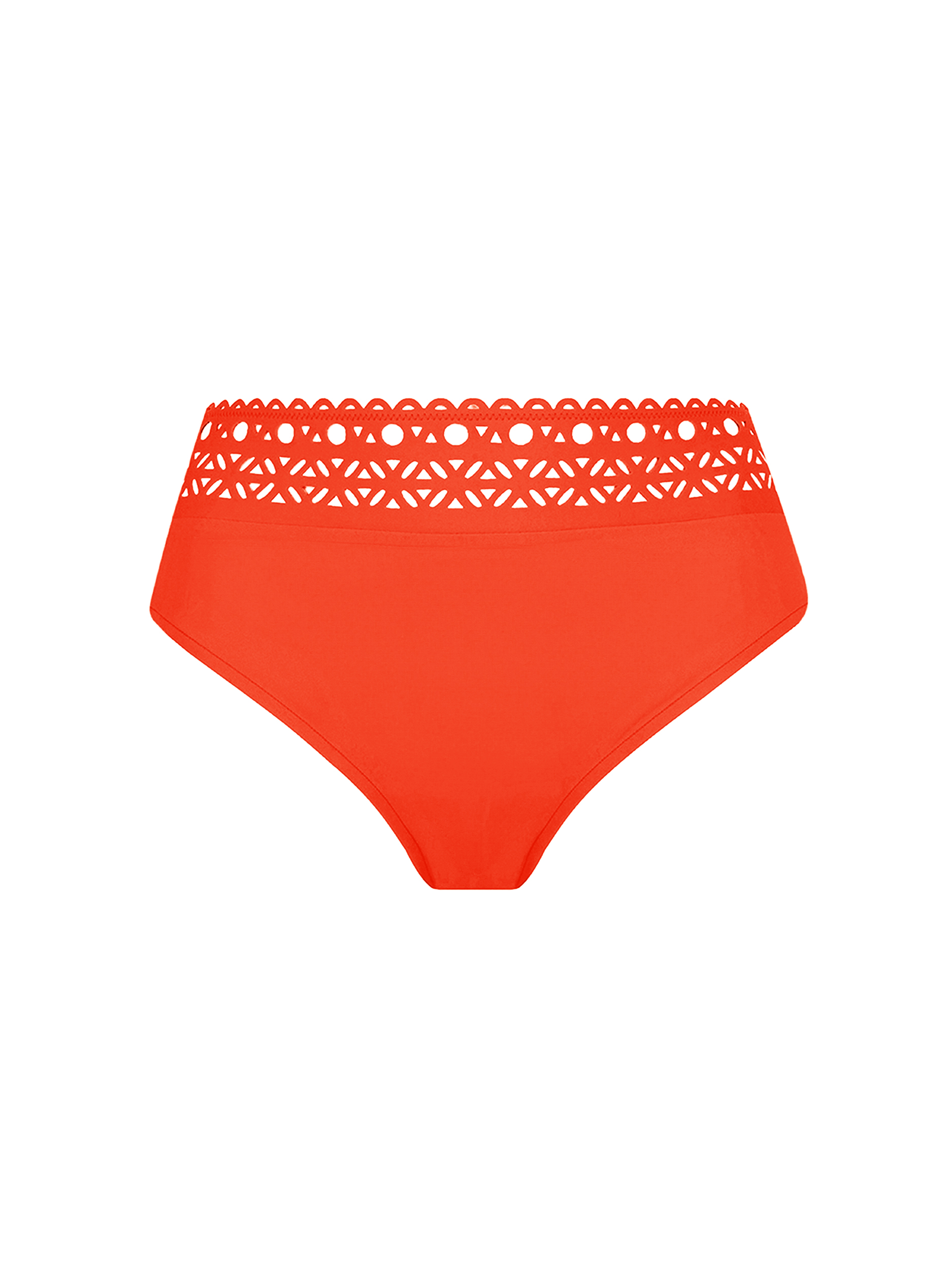 Slip alto 15B Ajourage Couture ABA0615 arancio