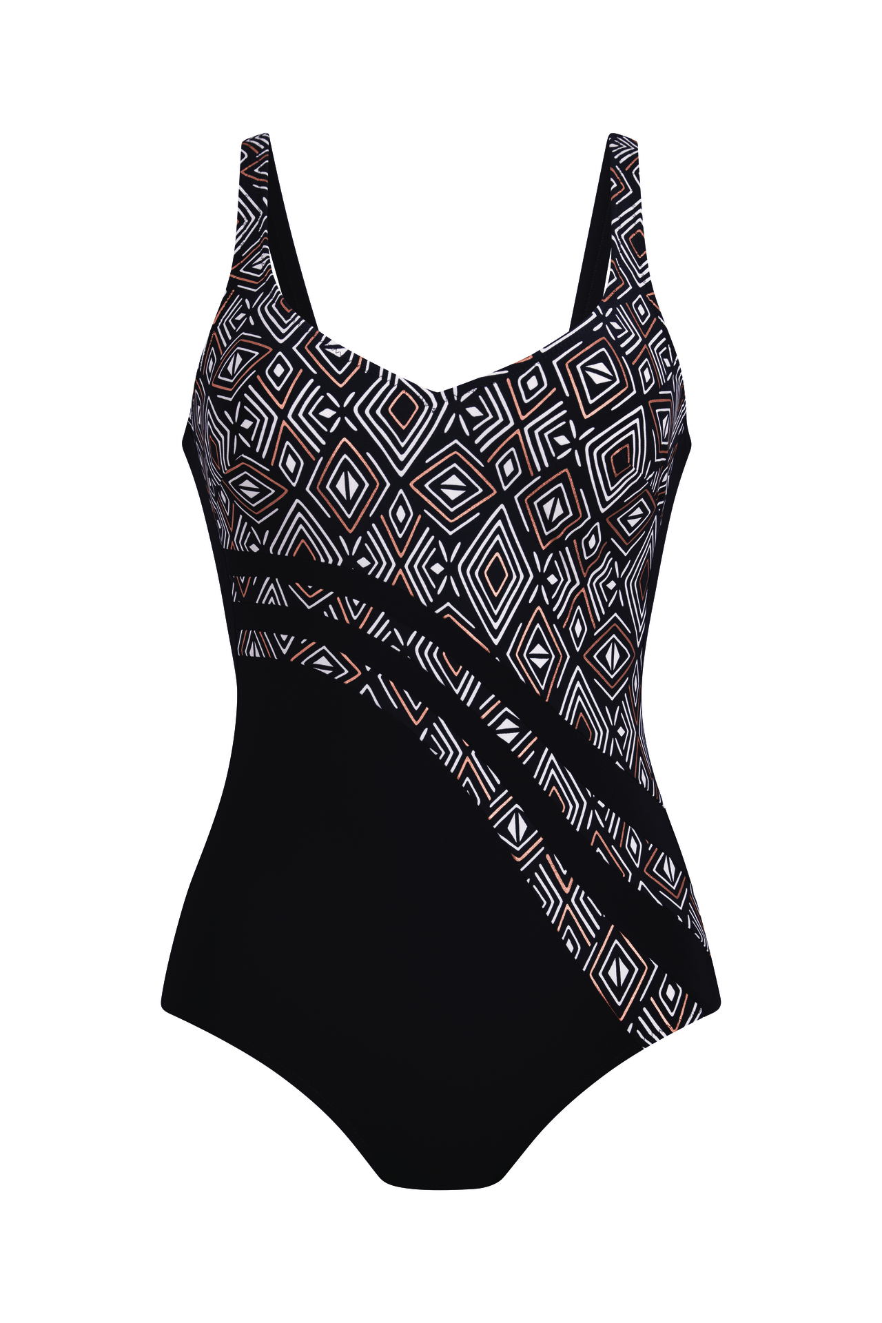 Costume da bagno intero 7317 nero coppa G