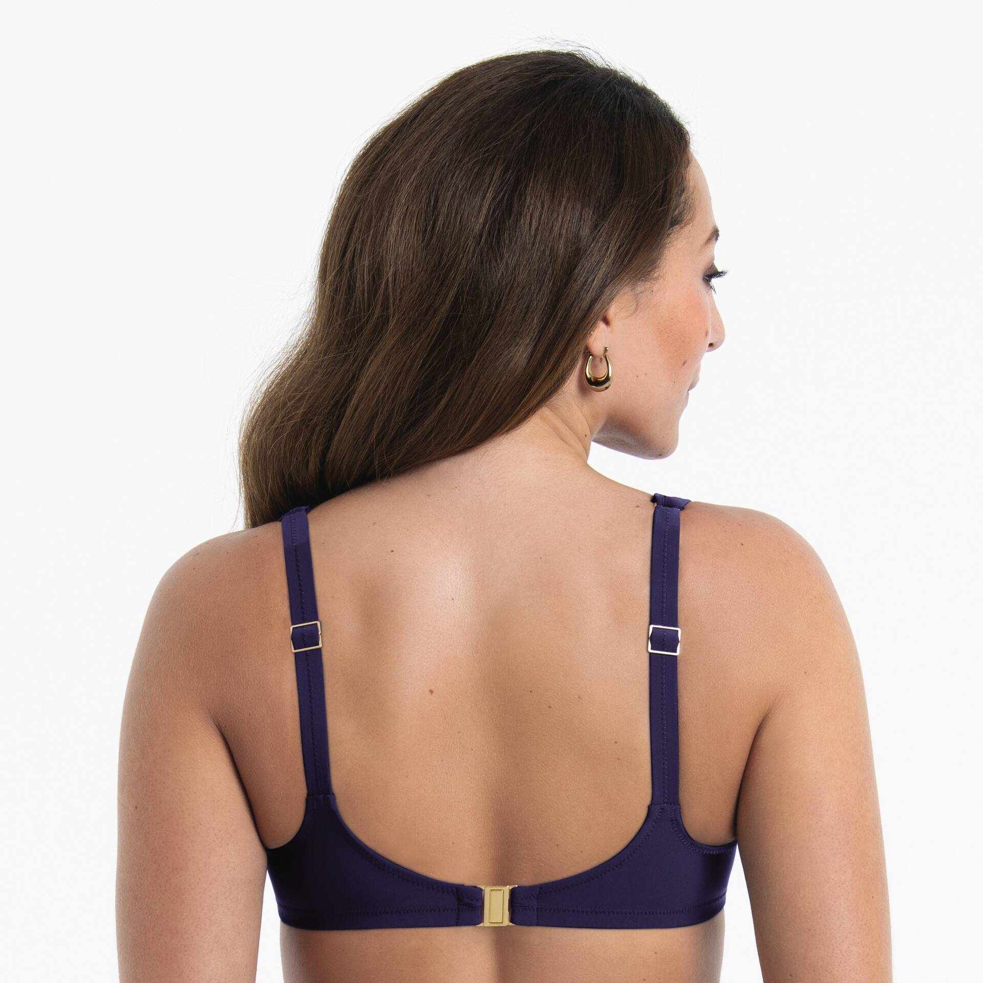 Bikini senza ferretto curvy M6 8323 mora