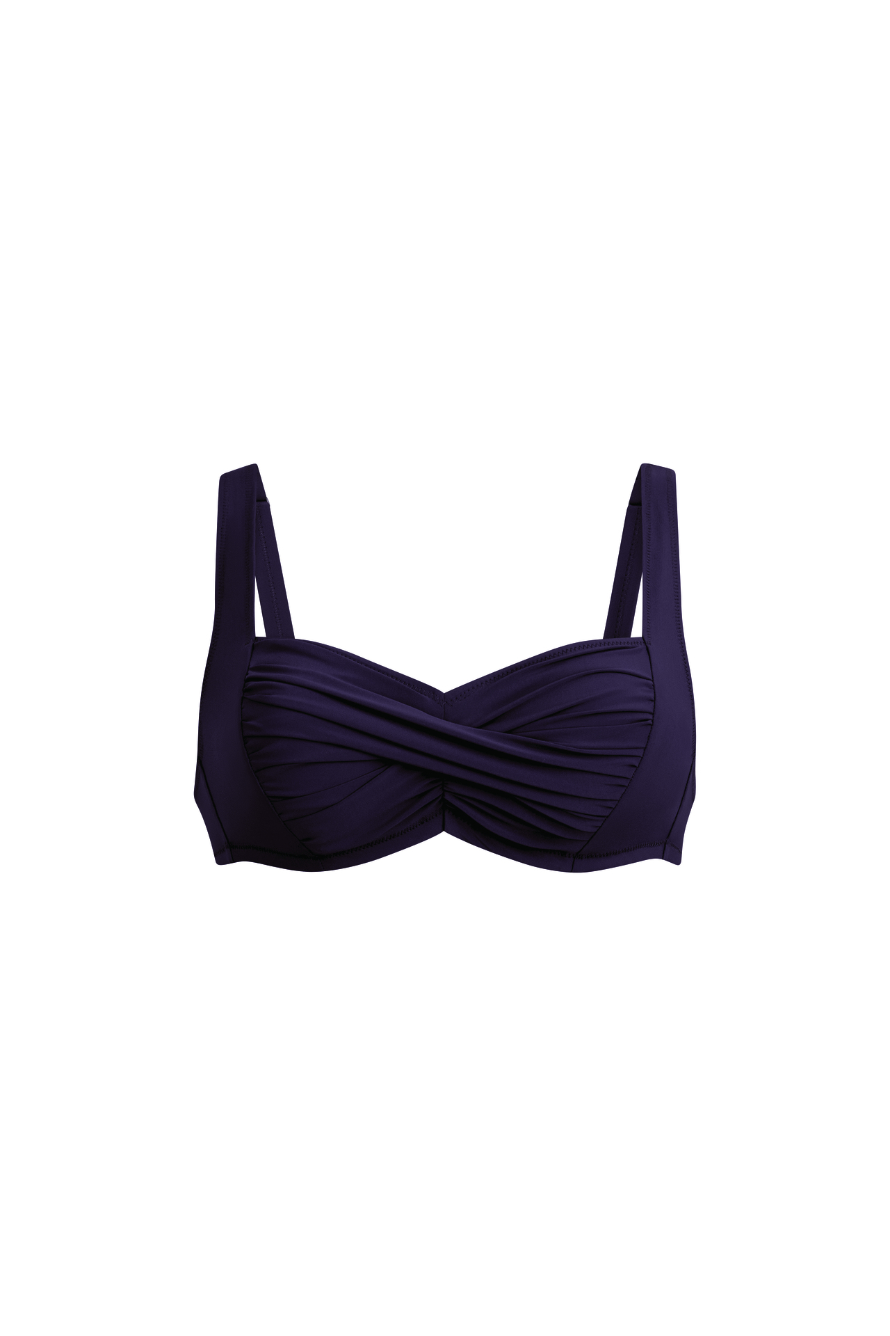 Bikini senza ferretto curvy M6 8323 mora
