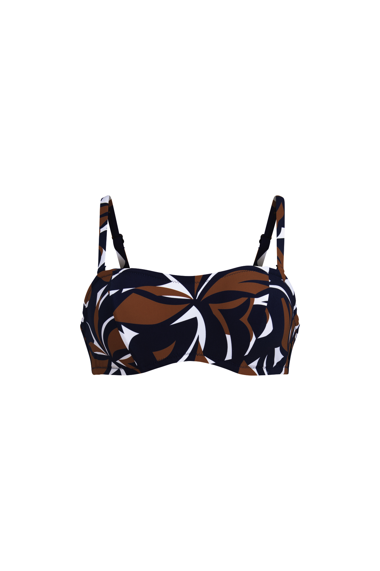 Reggiseno bikini a fascia per seni medio grandi M6 8739-1 blu