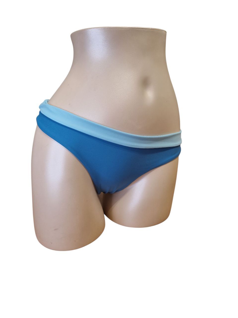 Slip bikini finto laccetto by Berne' BM07W 500SW 4450 1303 azzurro fuxia
