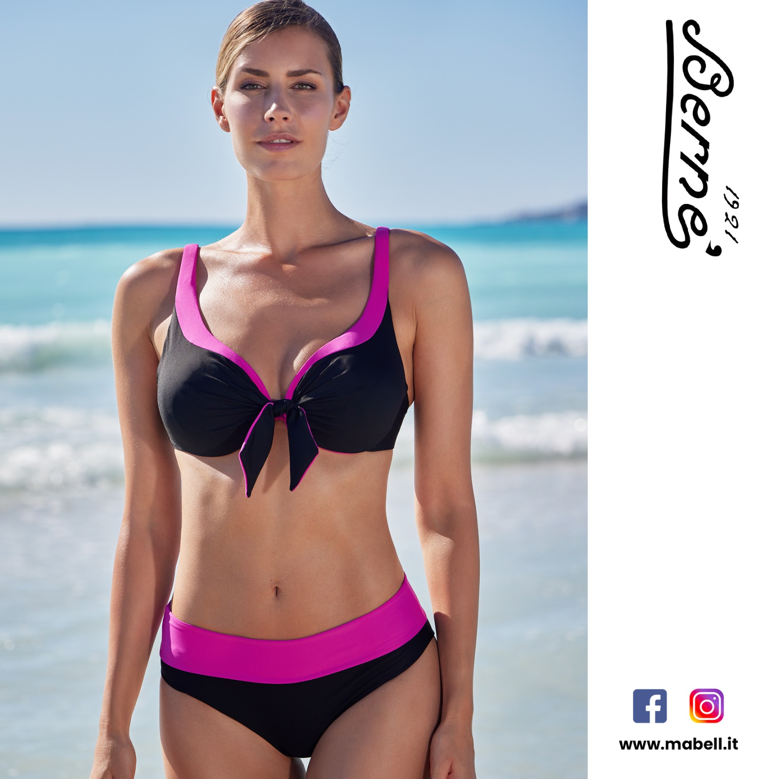 Reggiseno bikini coppe grandi By Bernè B178 500SW 0113 4450