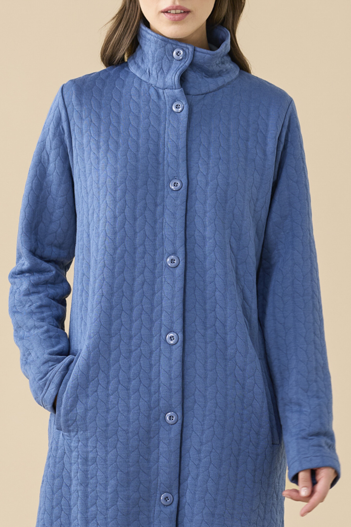 Vestaglia in matalasse' GE003136 rosa e blu