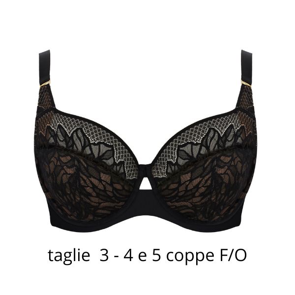 Reggiseno full cup per seni grandi e molto grandi 11195 taglie 3/5 coppe F/O