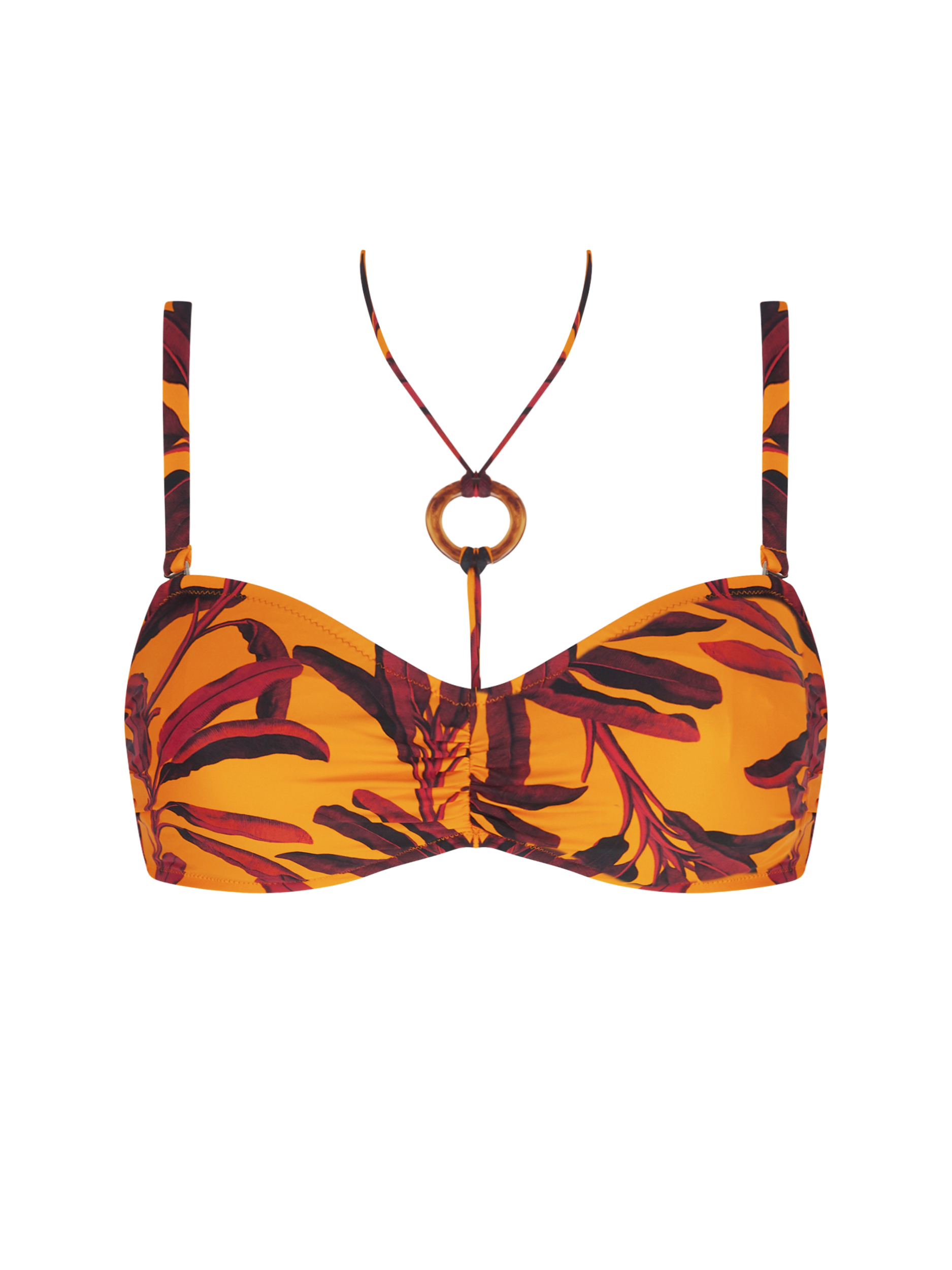 Reggiseno bikini a fascia Antigel FBB7459 giallo