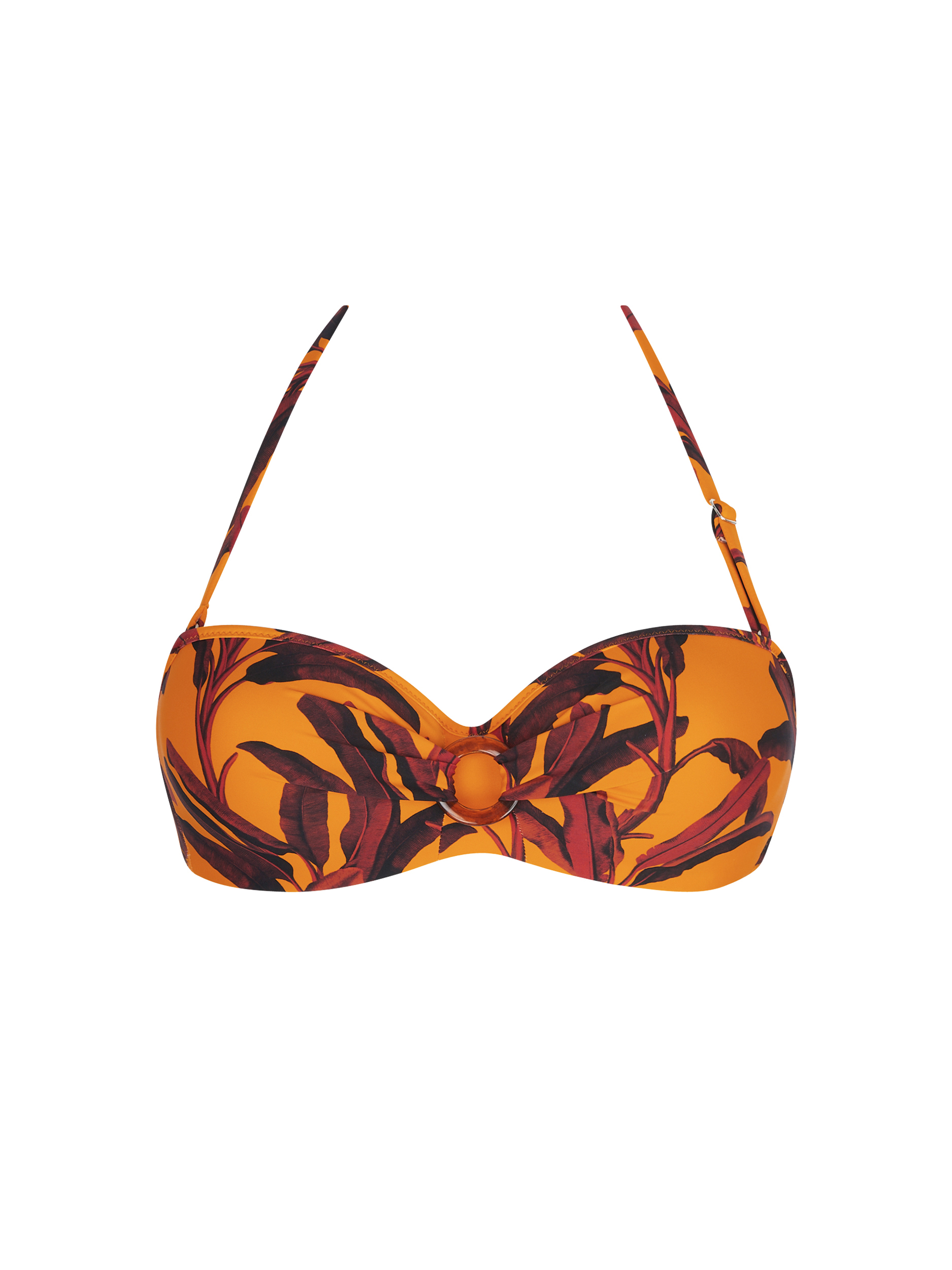 Reggiseno bikini a fascia Antigel EBB7159 giallo