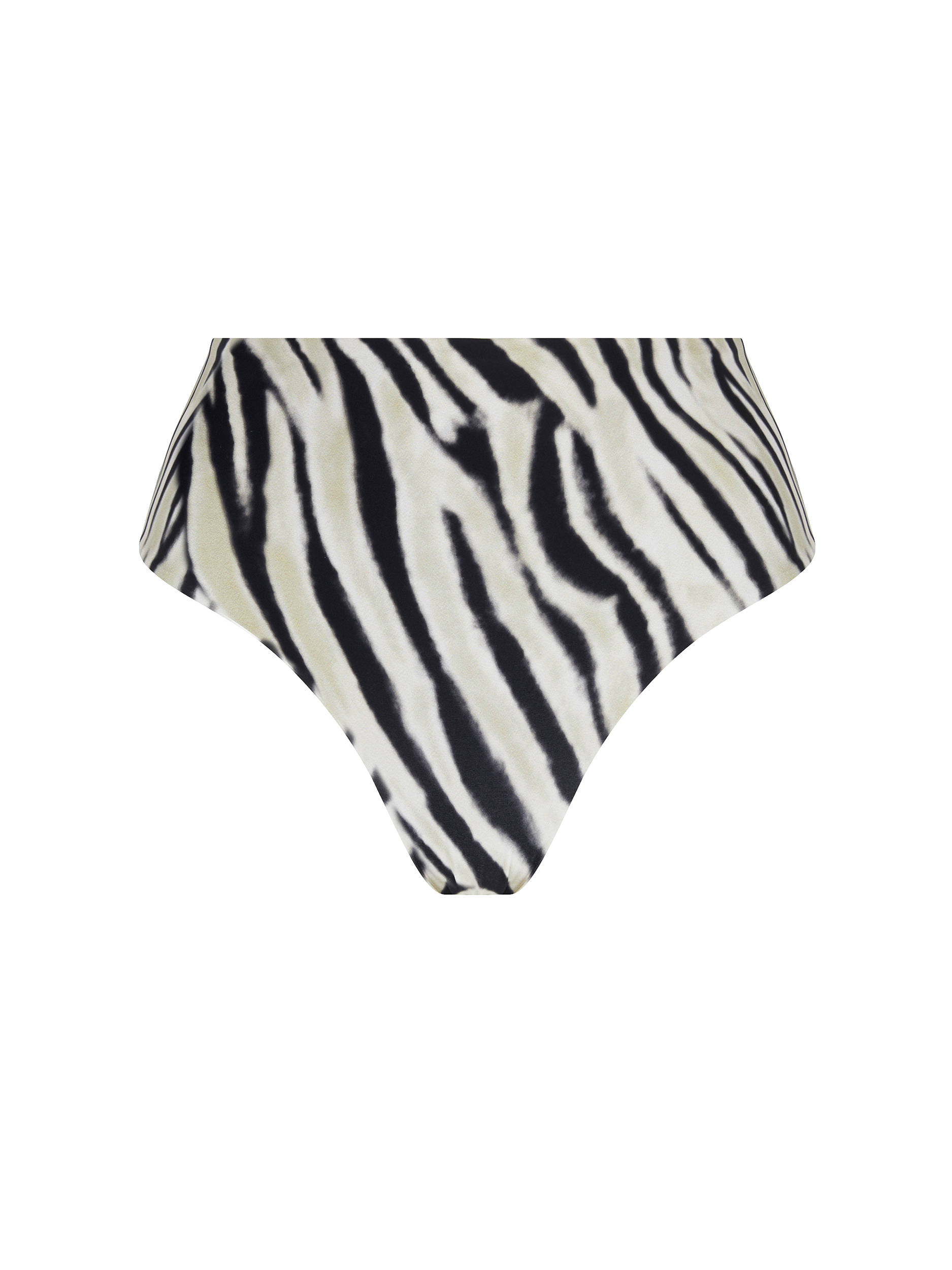 Slip bikini con revere Antigel FBB0249 bianco/nero