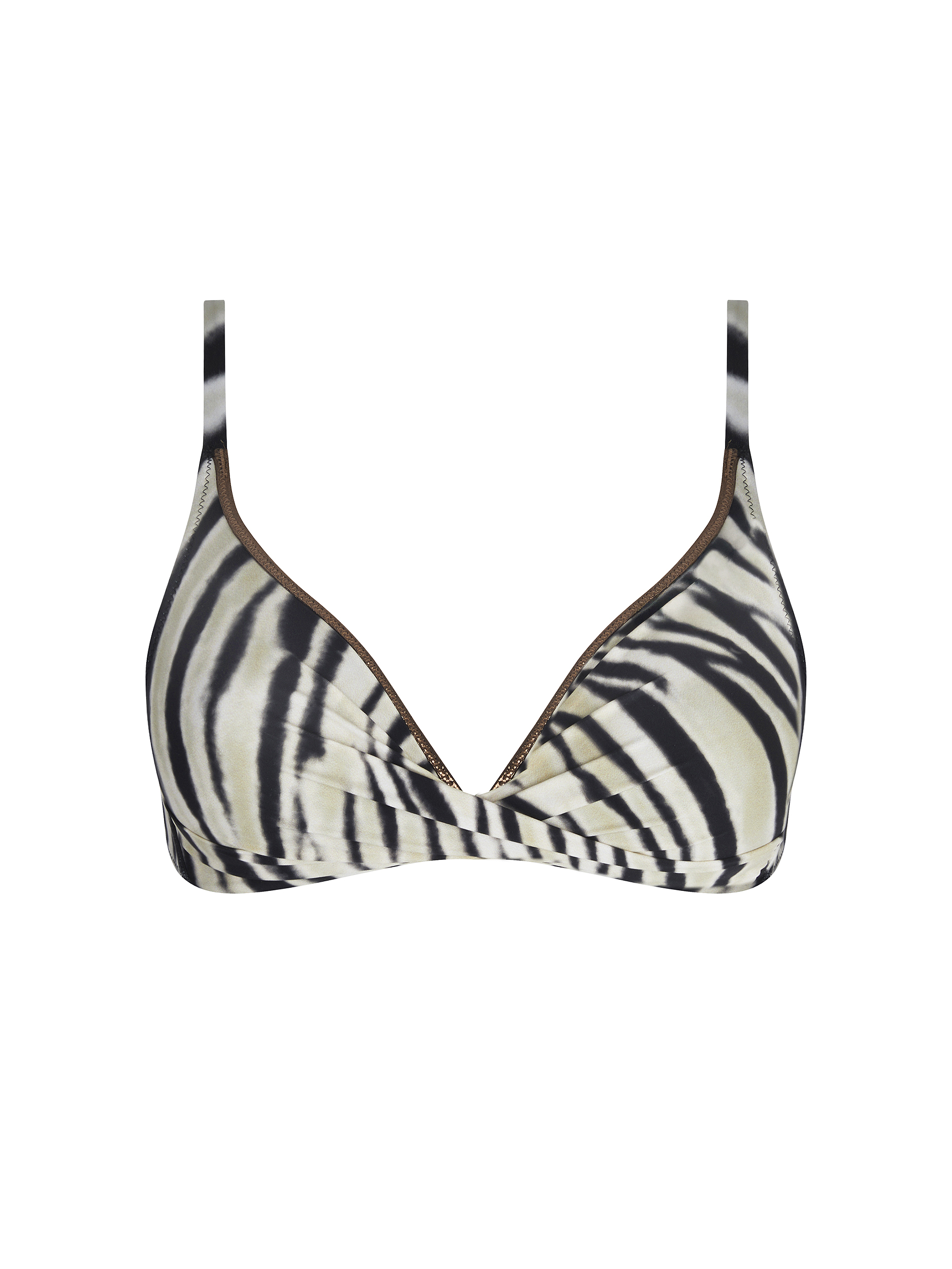 Reggisenbo bikini triangolo Antigel FBB6649 bianco/nero