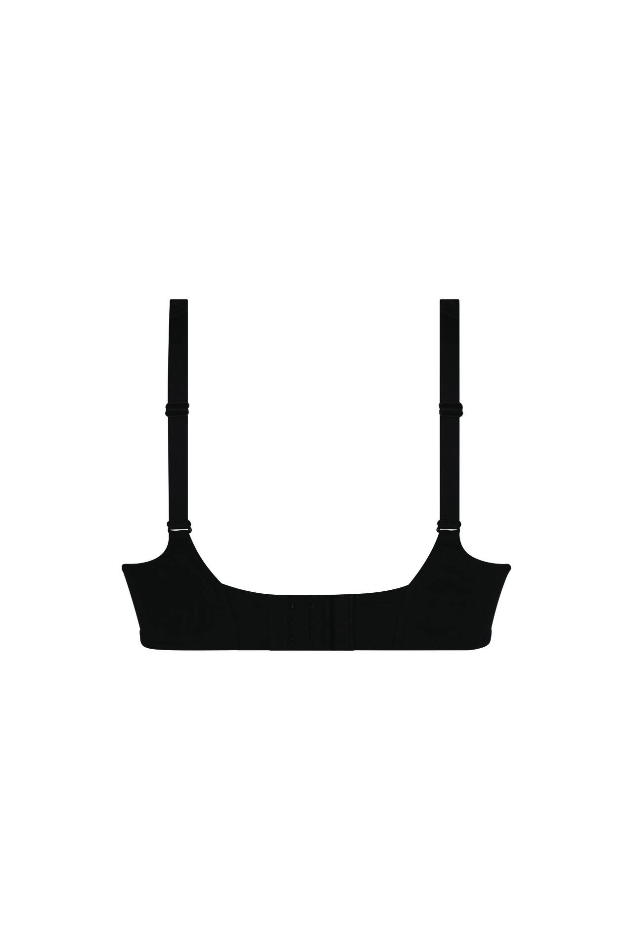 Reggiseno per seni grandi 5253 nero coppe F G H I J