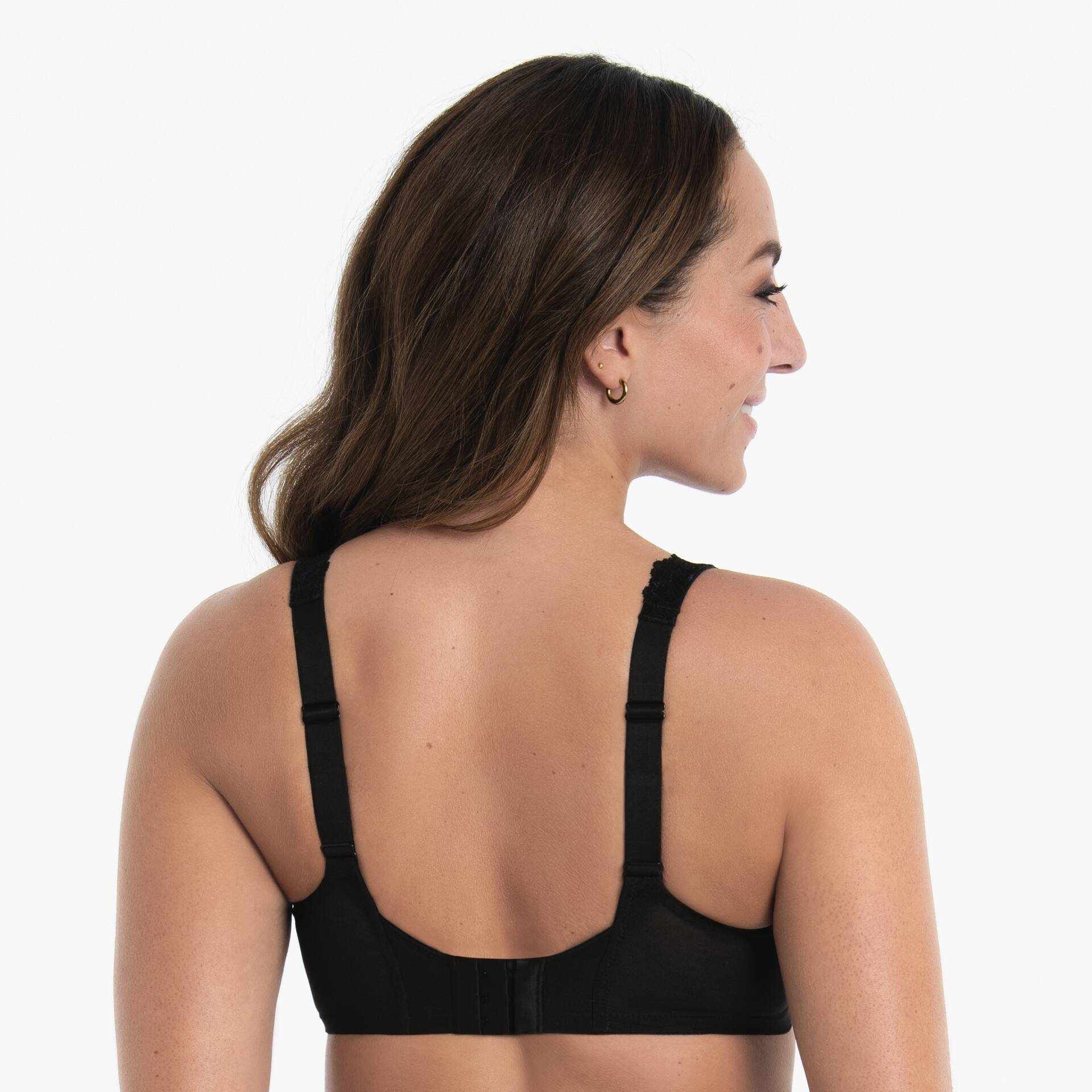 Reggiseno senza ferretto Anita 5254 nero coppe E F G