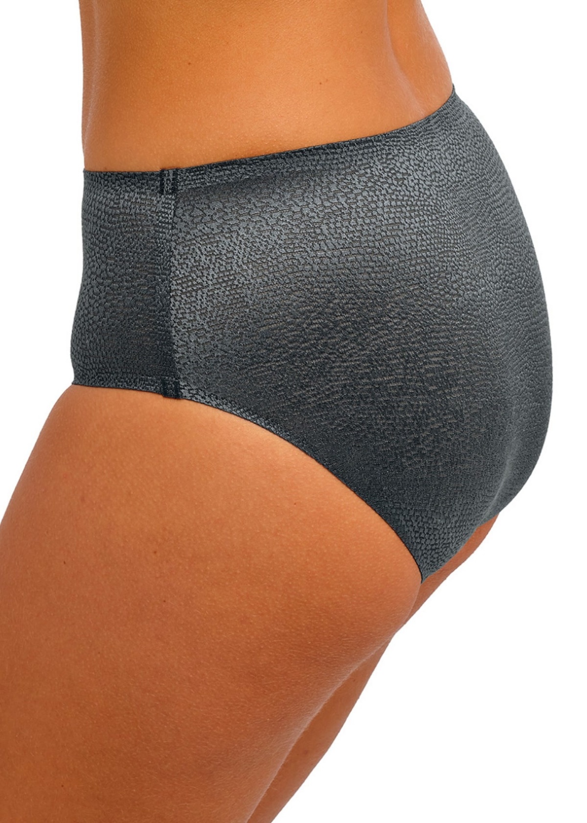 Slip vita alta senza cuciture Wacoal WE601955 010 Ardesia