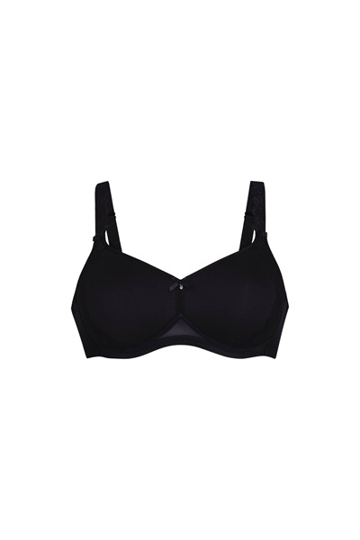 Reggiseno senza ferretto, coppa spacer 5256 nero