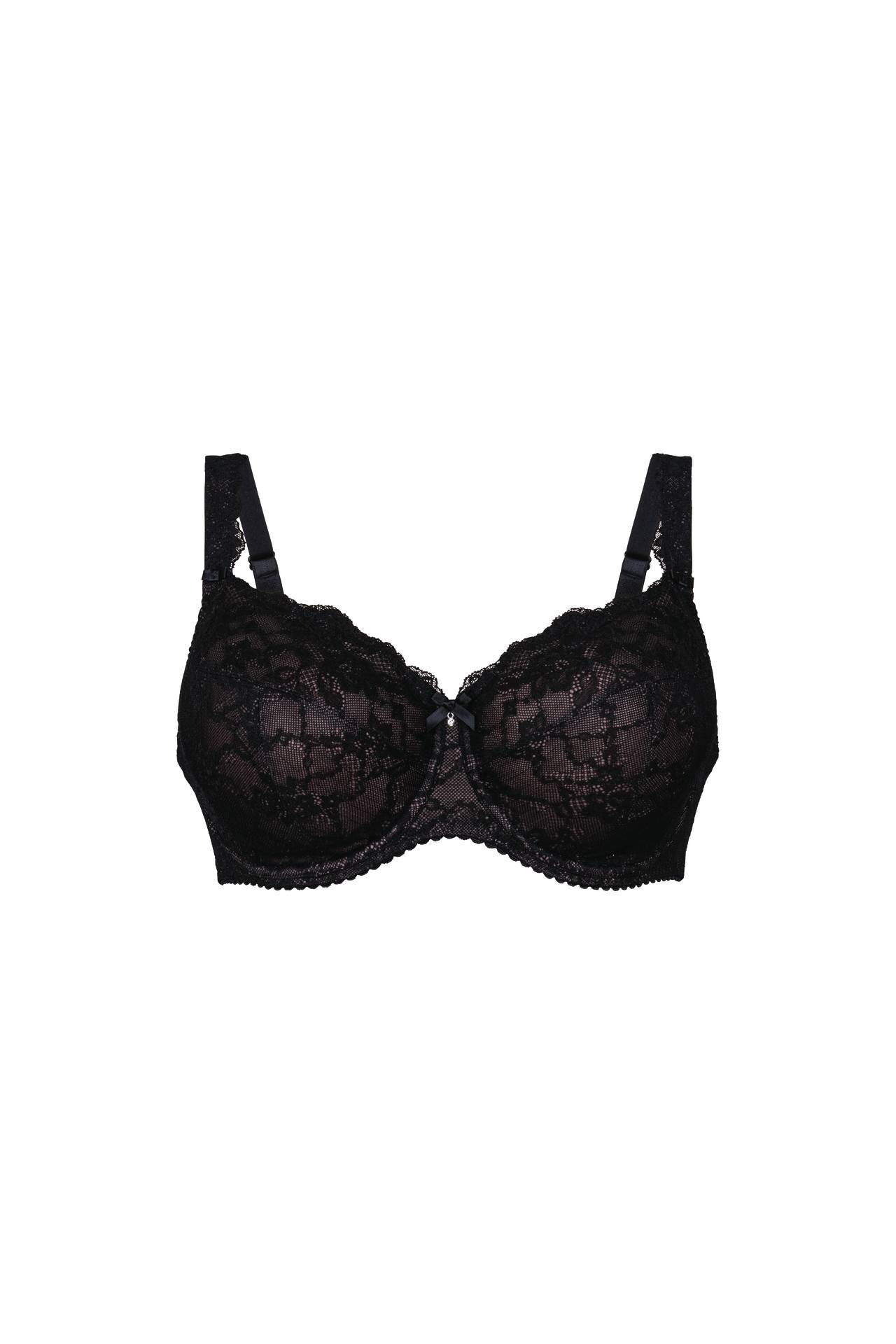 Reggiseno in pizzo coppe capienti 5289