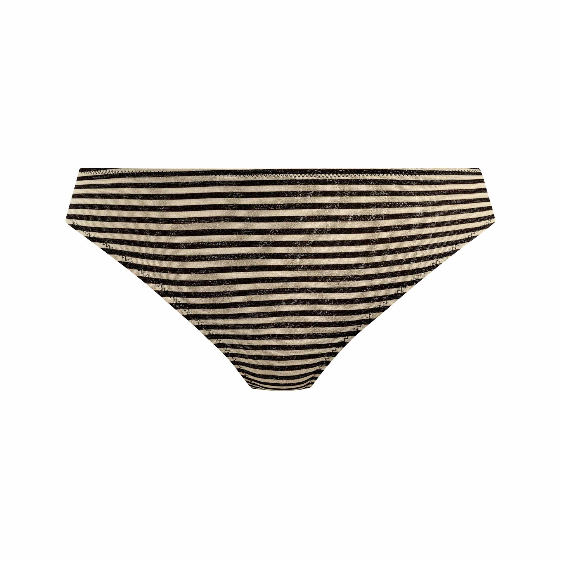 Slip bikini Freya AS206170 nero e rigato