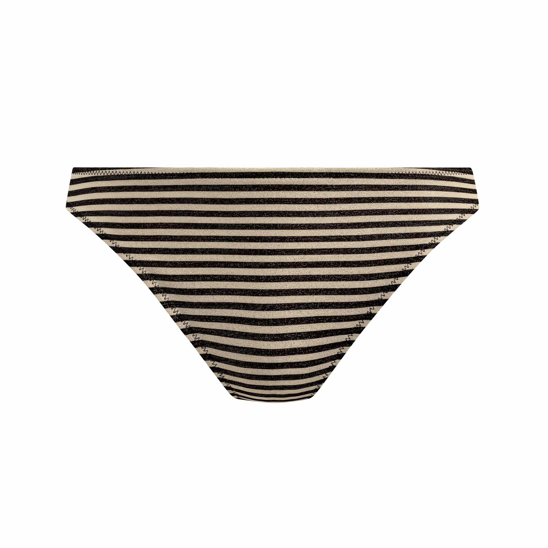Slip bikini Freya AS206184 nero e rigato