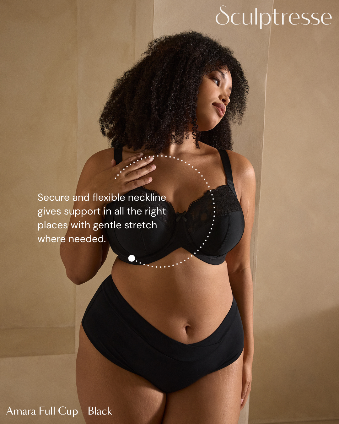 Reggiseno con ferretto  per seni molto grandi 11265 nero e nudo 3/6 coppe G/N