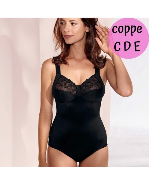 Body modellante Lucia di Anita. 3523 coppa C D E nero