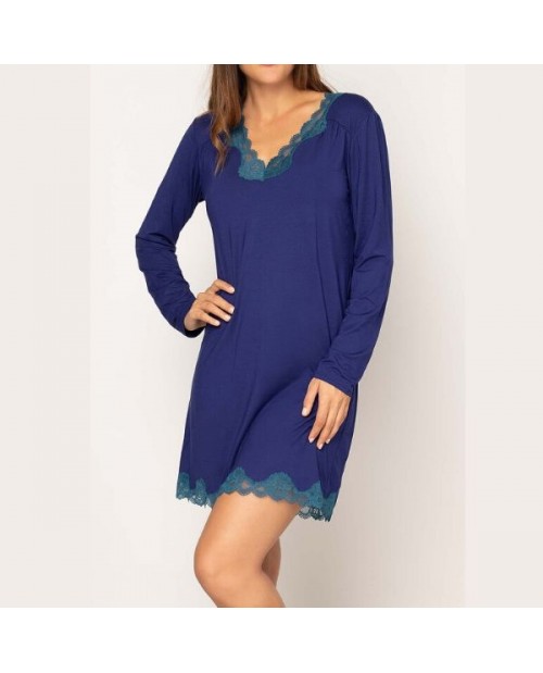 Camicia da notte FNA1306 Eclat Cobalt