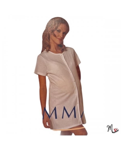 Maxi t-shirt per gestante aperta 5092