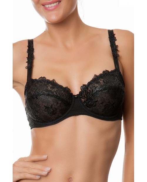 Reggiseno Balconcino C68 Precieux petales Eprise di Lise Charmel BCC3068