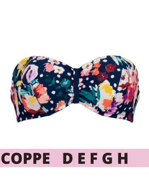 Reggiseno bikini a fasci coppe capienti M1 8736-1