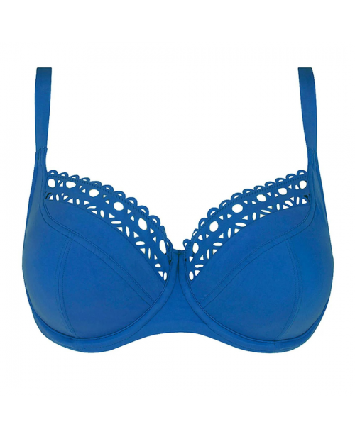 Reggiseno bikini con ferretto Ajourage Couture by Lise Charmel ABA3515 Blu pacifico e turchese