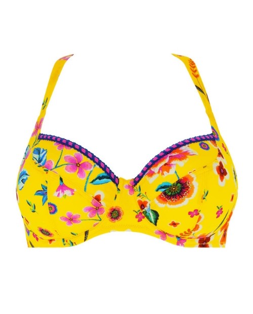 Reggiseno bikini di Antigel di lise Charmel FBA3531 Giallo