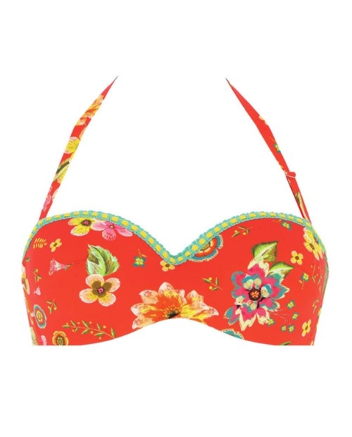 Reggiseno bikini fascia coque di Antigel di lise Charmel EBA7131 Rosso