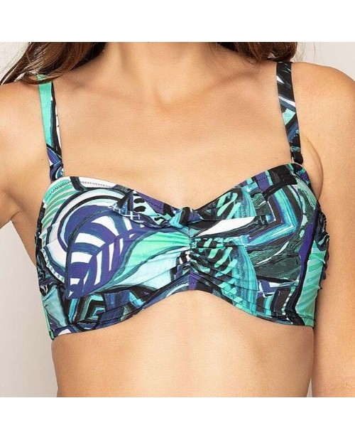 Reggiseno bikini fascia L'art Premiere di Antigel FBA7442 Blu