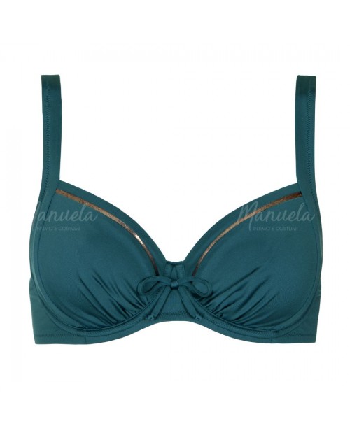 Reggiseno bikini Lisca 40649-40650 blu e verde