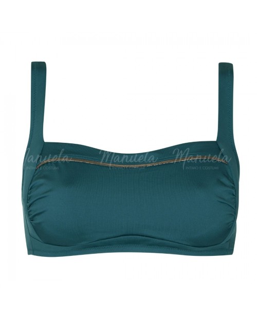 Reggiseno bikini Lisca 40653 blu verde