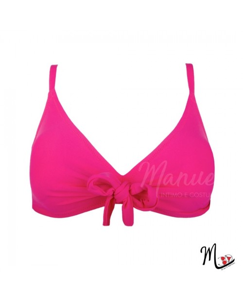 Reggiseno bikini triangolo by Antigel EBB2714 fuxia