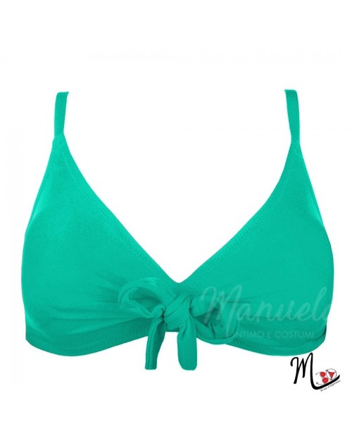 Reggiseno bikini triangolo by Antigel EBB2714 verde