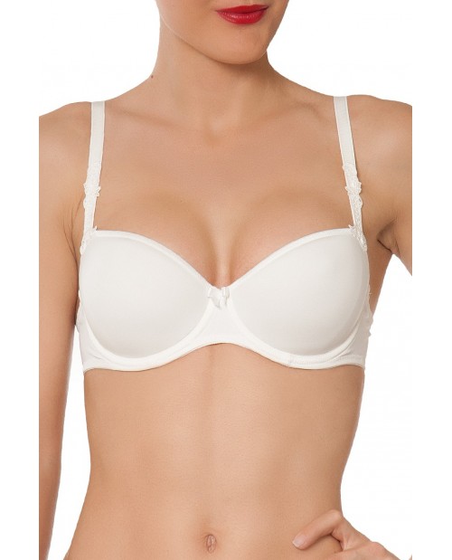 Reggiseno con ferretto coppa spacer avorio DCC2689