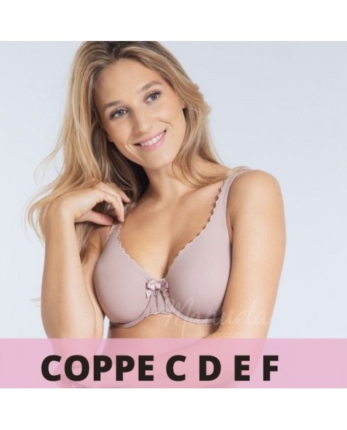 Reggiseno con ferro coppe capienti 44446 nudo