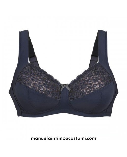 Reggiseno confort senza ferretto 5813 grigio nudo coppa G H