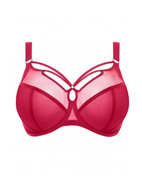 Reggiseno fascion taglie forti Sachi EL4350 rosso Elomi