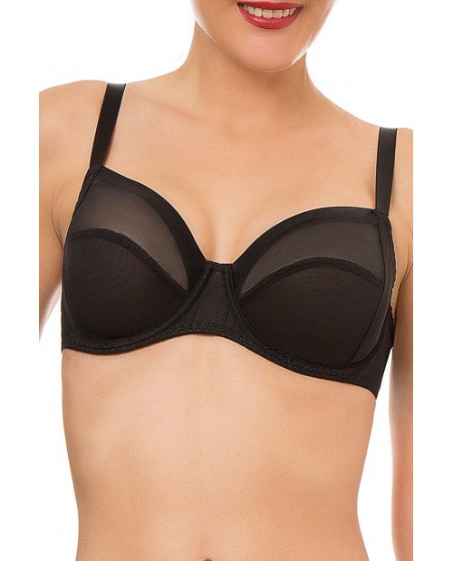 Reggiseno ferro coppe profonde FCG6014 nero