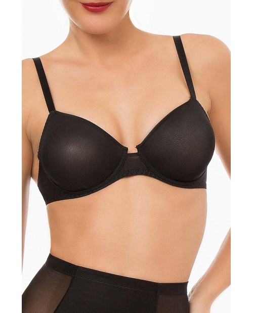 Reggiseno ferro tulle Apesanteur ECG2514 nero