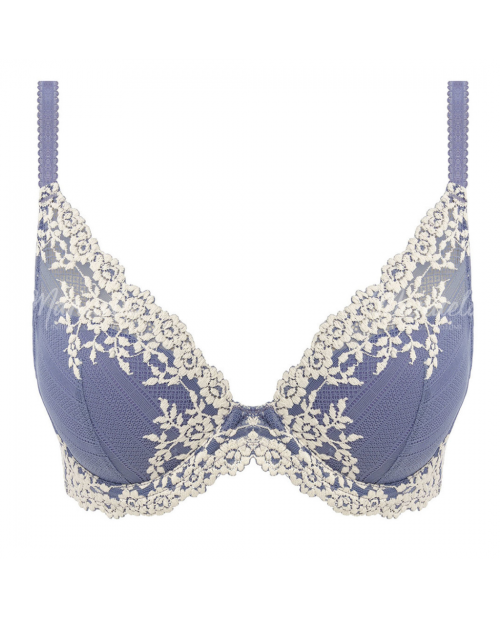 Reggiseno plunge WA853291 by Wacoal azzurro