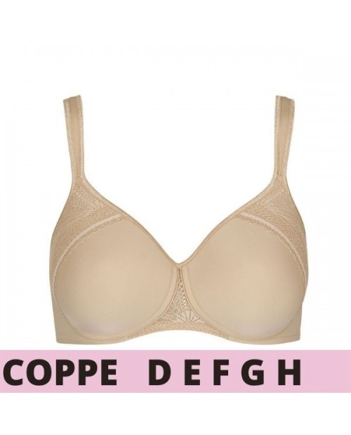 Reggiseno senza ferretto con coppa imbottita per seni generosi Lisca 20263 20264