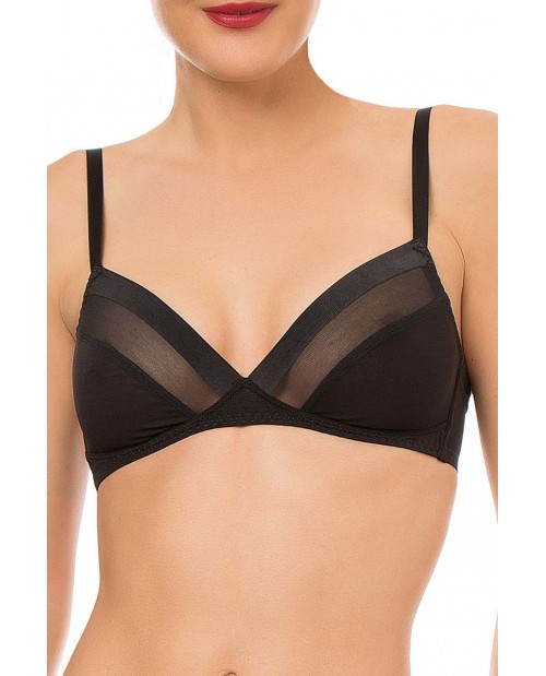 Reggiseno senza ferretto ECG6514 nero