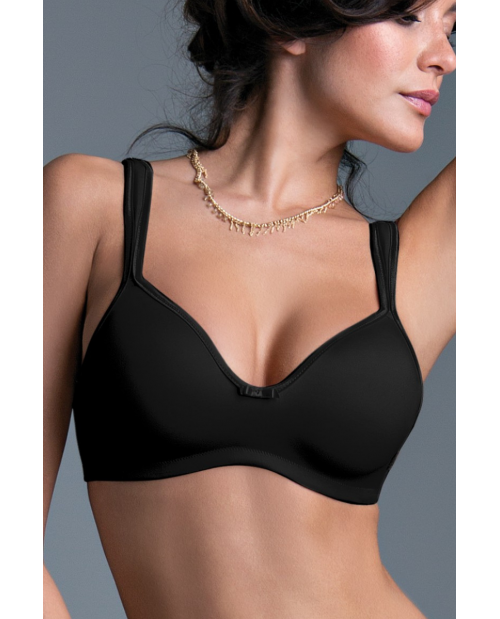 ᐅ Reggiseno senza ferretto imbottito 20145 Victoria nero e nudo, reggiseno  senza ferretto Victoria di Lisca in tessuto schiumato morbidissimo, ideale  sia per il temp