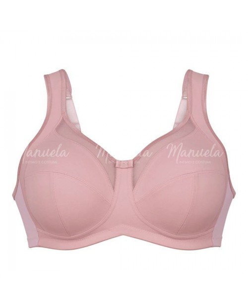 Reggiseno senza ferro confort taglie grandi 5459 cipria coppa C D