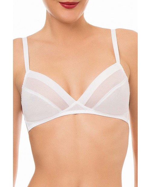 Reggiseno senza ferro ECG6514 bianco