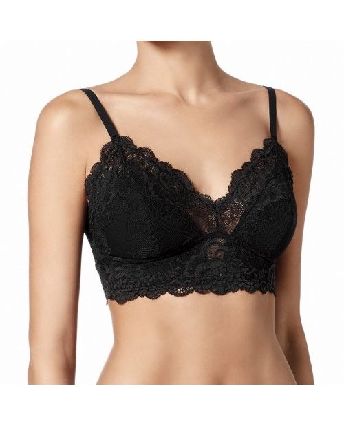 Reggiseno triangolo Greta 1031926 Nero di Janira