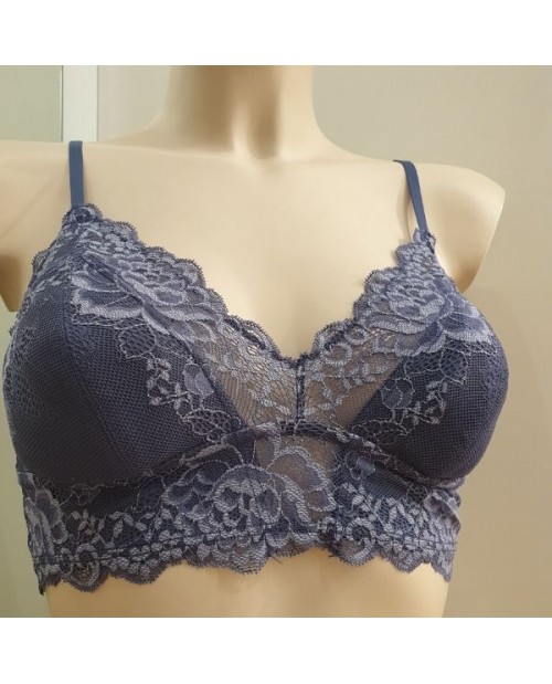 Reggiseno triangolo Greta 1031926 dark denim di Janira