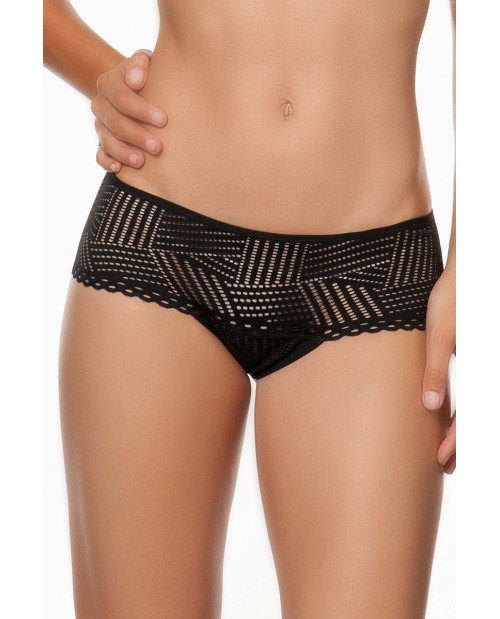 Shorty C37 Tressage Graphic ECC0437 bianco nero